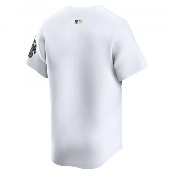 Men's Oakland Athletics Nike White Home Limited Jersey