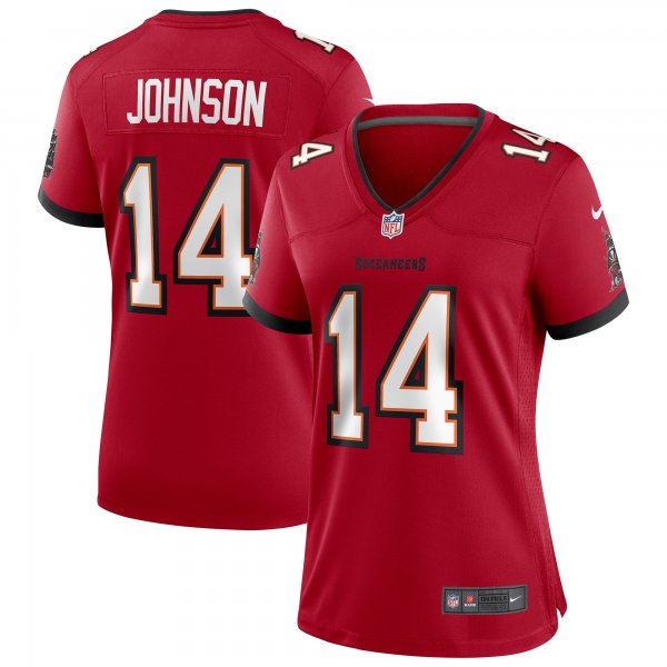 Women's Tampa Bay Buccaneers Brad Johnson Nike Red Game Retired Player Jersey