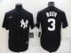 Men's New York Yankees #3 Babe Ruth Black Throwback Stitched MLB Nike Cool Base Jersey