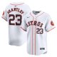 Men's Houston Astros Michael Brantley Nike White Home Limited Player Jersey