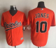 Baltimore Orioles #10 Adam Jones Orange New Cool Base Stitched MLB Jersey