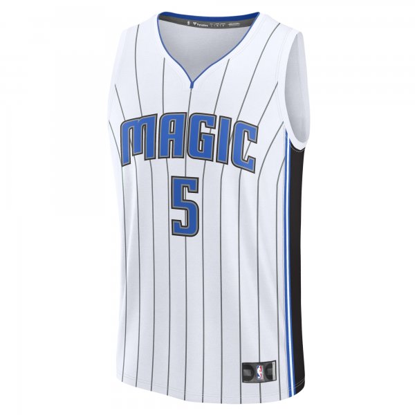 Youth Orlando Magic Paolo Banchero Fanatics White Fast Break Replica Player Jersey - Association Edition