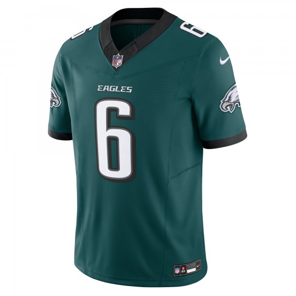 Men's Philadelphia Eagles DeVonta Smith Nike Midnight Green Vapor F.U.S.E. Limited Jersey