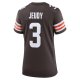 Women's Cleveland Browns Jerry Jeudy Nike  Brown  Game Jersey