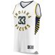 Men's Indiana Pacers Myles Turner Fanatics White Fast Break Replica Jersey - Association Edition