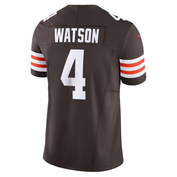 Men's Cleveland Browns Deshaun Watson Nike Brown Vapor F.U.S.E. Limited Jersey