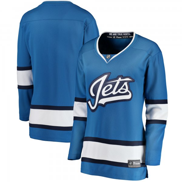 Women's Winnipeg Jets Fanatics Blue Alternate Breakaway Jersey