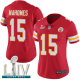 Kansas City Chiefs #15 Patrick Mahomes Red Team Color Super Bowl LIV Bound Women's Stitched NFL Vapor Untouchable Limited Jersey