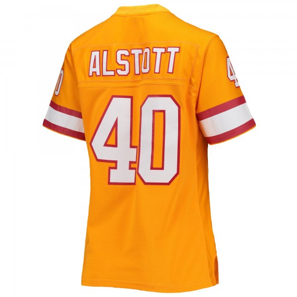 Women's Tampa Bay Buccaneers Mike Alstott Mitchell & Ness Orange Legacy Replica Player Jersey