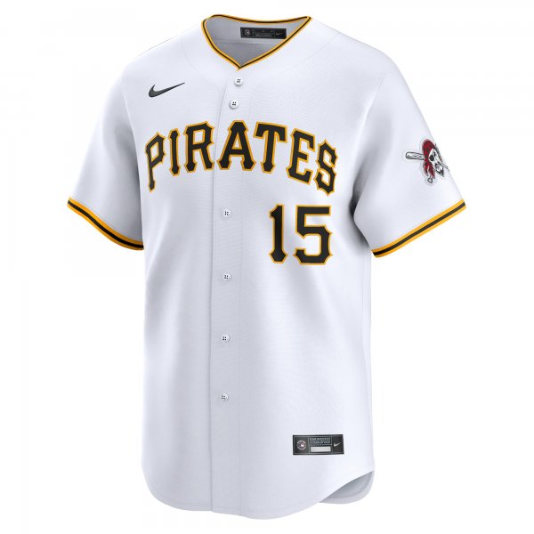 Men's Pittsburgh Pirates Oneil Cruz Nike White Home Limited Player Jersey