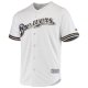 Men's Milwaukee Brewers Majestic White Home Official Cool Base Jersey