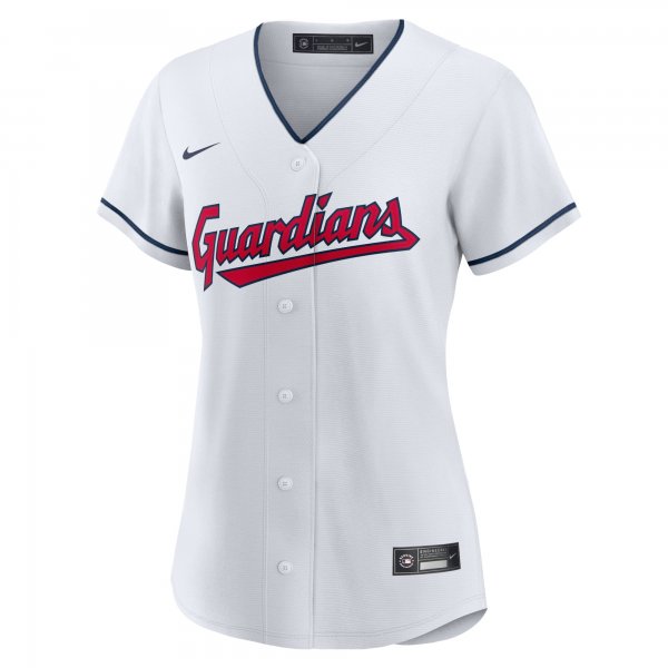 Women's Cleveland Guardians Jose Ramirez Nike White Home Replica Player Jersey