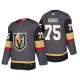 Men's Adidas Vegas Golden Knights #75Ryan Reaves Player Grey Home NHL Jersey