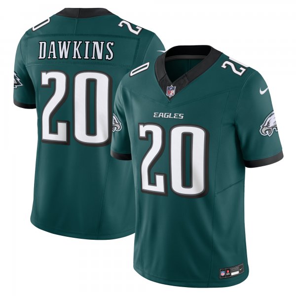 Men's Philadelphia Eagles Brian Dawkins Nike Midnight Green Vapor F.U.S.E. Limited Jersey