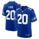 Men's Seattle Seahawks Julian Love Nike Royal Throwback Player Game Jersey