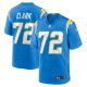 Men's Los Angeles Chargers Jerrod Clark Nike  Powder Blue Team Game Jersey