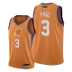 Men's Phoenix Suns #3 Chris Paul 2021 Western Conference Champions Orange Jersey