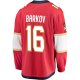 Men's Florida Panthers Aleksander Barkov Fanatics Red Captain Patch Home Breakaway Jersey