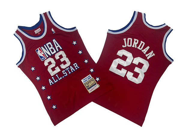 Men's Chicago Bulls #23 Michael Jordan Premium 1995-96 Mitchell and Ness Finals Black NBA Jersey