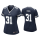 Women's #31 Trevon Diggs Dallas Cowboys Navy 2020 NFL Draft Game Jersey