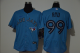 Men's Toronto Blue Jays #99 Hyun-Jin Ryu Blue Stitched MLB Flex Base Nike Jersey