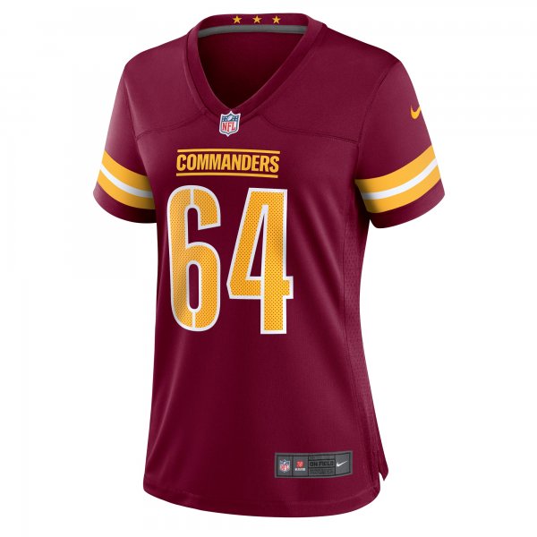 Women's Washington Commanders David Bada Nike  Burgundy  Game Jersey