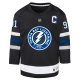 Youth Tampa Bay Lightning Steven Stamkos Black Alternate Replica Player Jersey