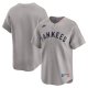 Men's New York Yankees Nike Gray Cooperstown Collection Limited Jersey