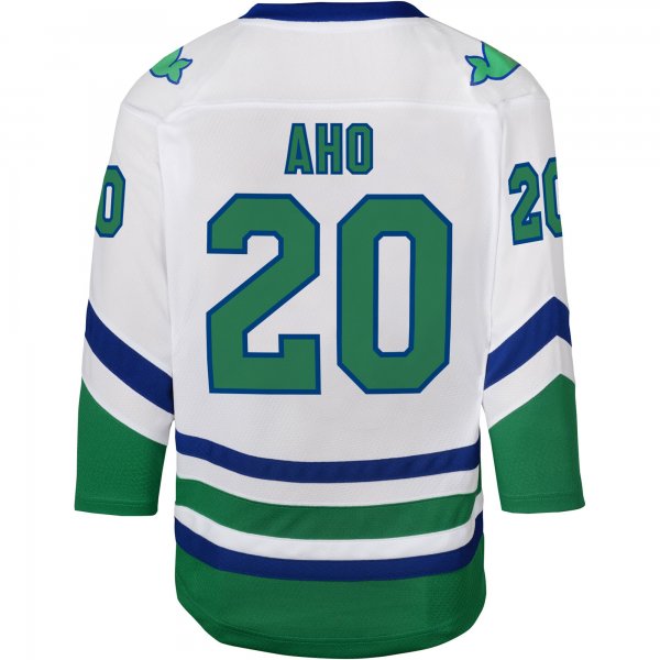 Youth Carolina Hurricanes Sebastian Aho White Whalers Replica Jersey