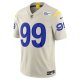 Men's Los Angeles Rams Aaron Donald Nike Bone Alternate Vapor F.U.S.E. Limited Jersey