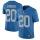 Nike Detroit Lions #20 Barry Sanders Blue Throwback Youth Stitched NFL Limited Jersey