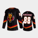 Men's Calgary Flames #88 Andrew Mangiapane Reverse Retro 2020-21 Black NHL Jersey